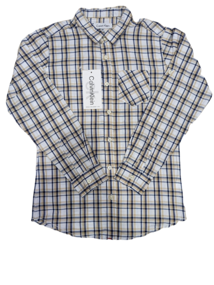 Casual full sleeve check shirt